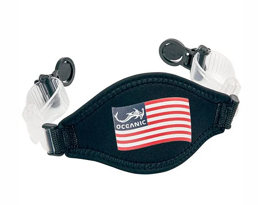 Oceanic Silicone and Neoprene Dive Mask Strap