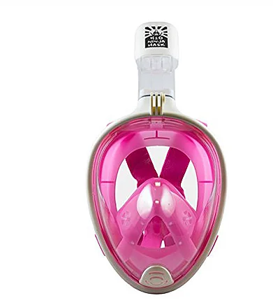 H2ONinja Full Face Snorkeling Mask with Camera Mount